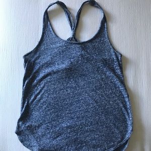 Blue Abercrombie tank top